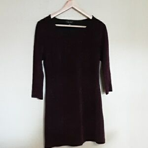 Trixxi Dark Long Sleeve Dress